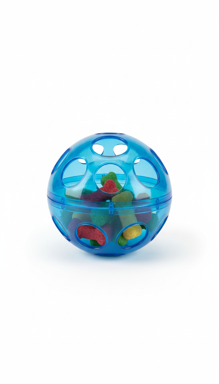 Pet Treat Dispensing Toy Interactive Ball