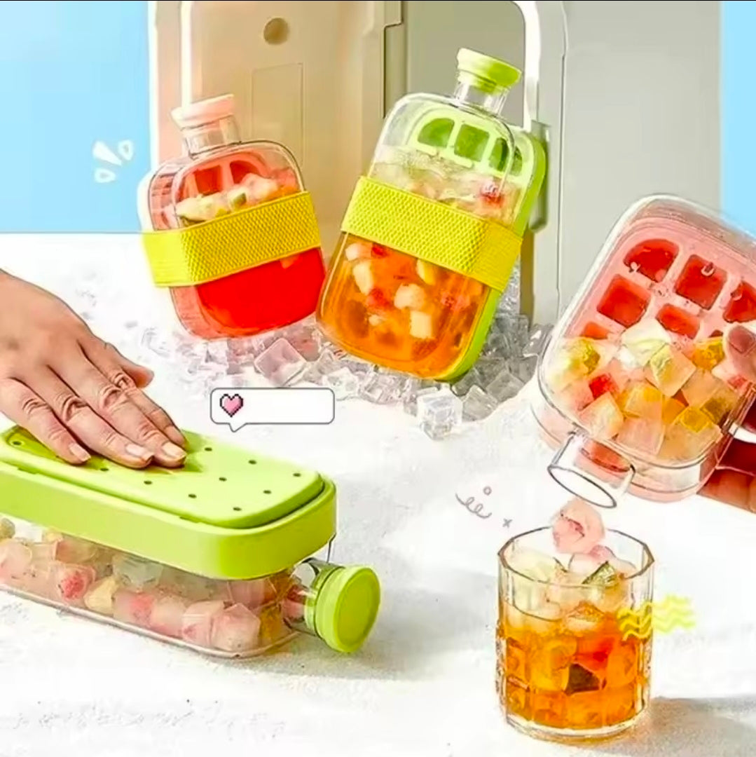Ice Cube Tray with Lid No Spill Water Bottle for Freezer

No Touch Silicone Ice Cube Mold for Freezer with Straw

Cable Tie Mold